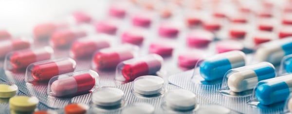 03AUG20 Multicoloured pills and