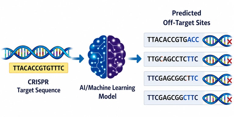 GE Off-target effects: computational prediction
