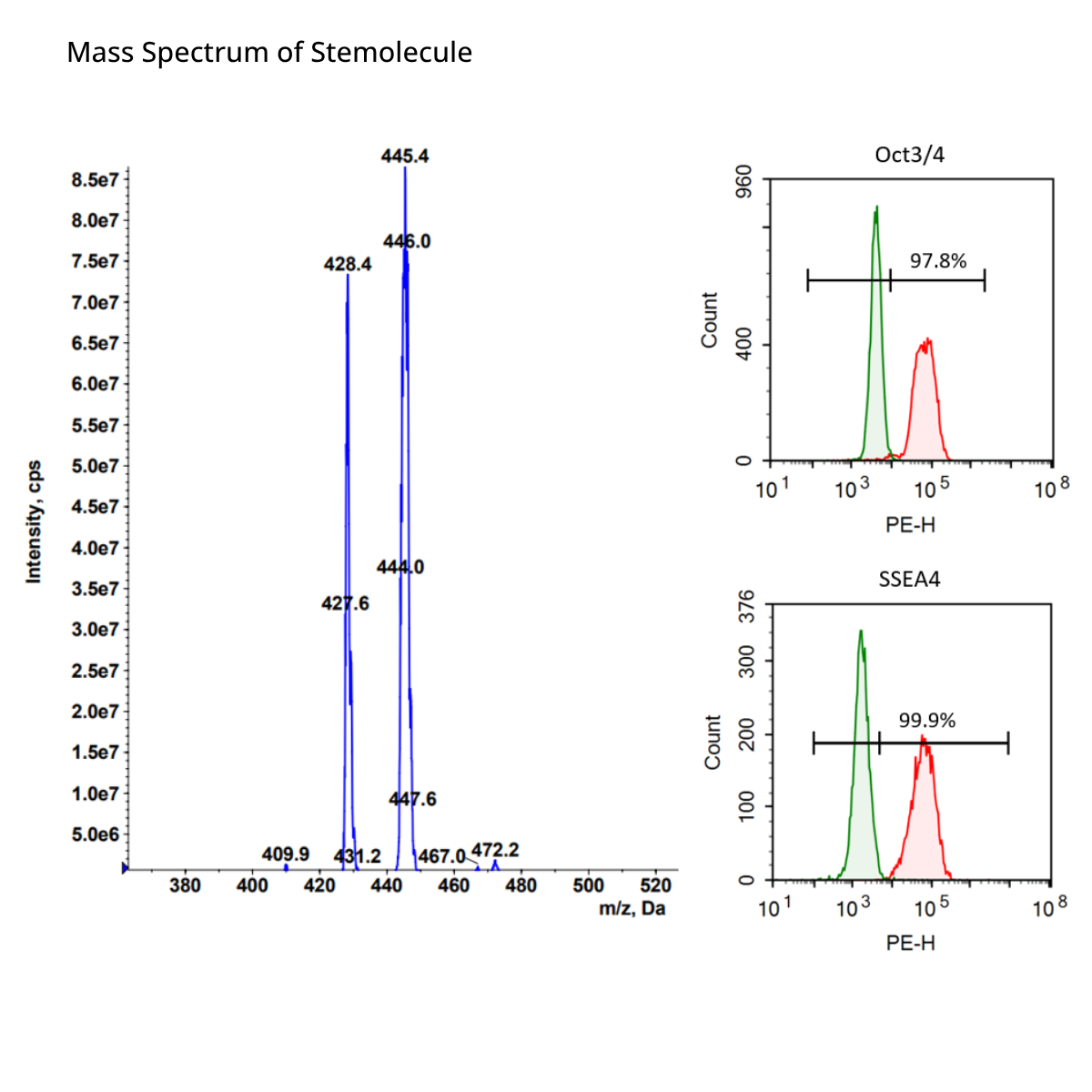 Mass Spectrum of Stemolecule