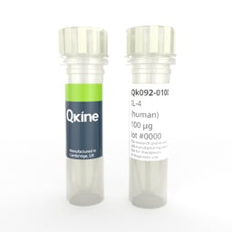 Recombinant human IL-4 protein