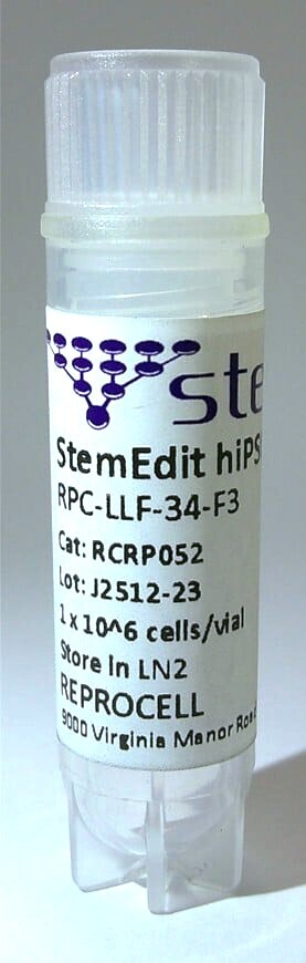 StemEdit hiPSC B2M/CIITA DKO RPC-LLF-34-F3