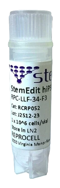 StemEdit hiPSC B2M/CIITA DKO RPC-LLF-34-F3
